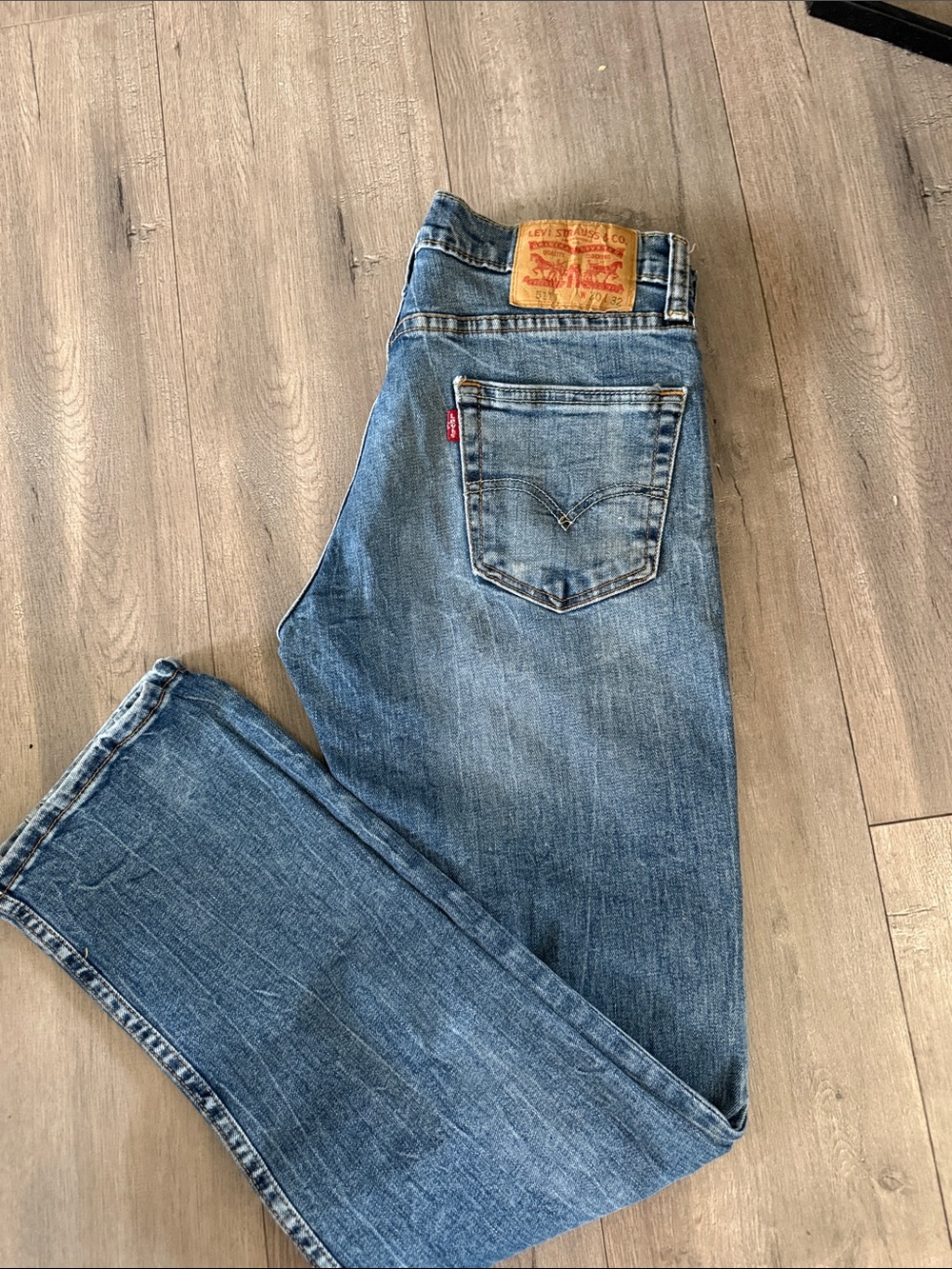 Levi’s 512 jeans 30x32 blue denim classics straight leg